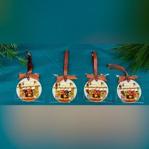 Handmade Family Ornaments 3,4,5,6 Family Members Personalizable